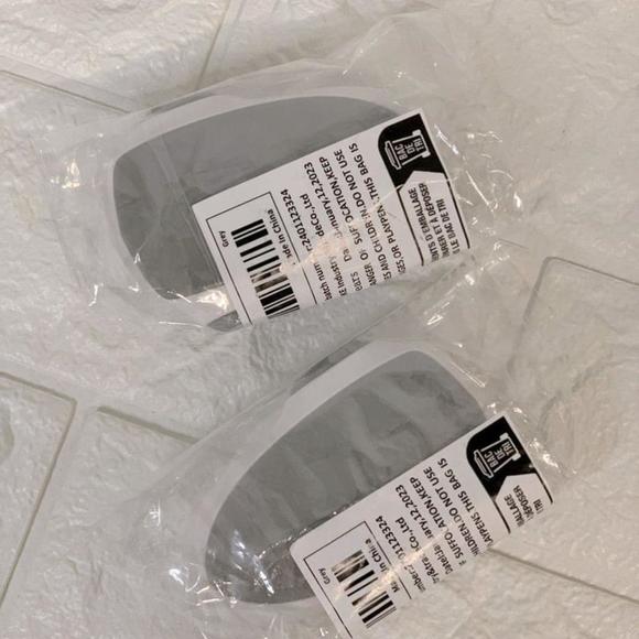 2 SET BABY PROOFING OVEN LOCK | GREY WHITE ADHESIVE | STAINLESS STEEL PLASTIC - Picture 6 of 7